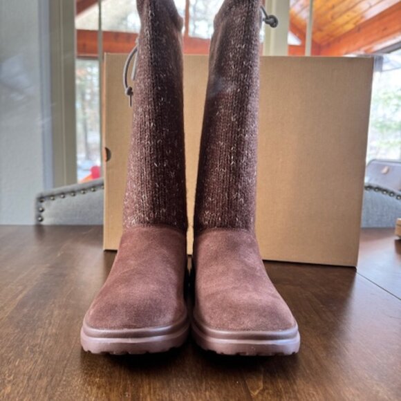 UGG I Heart Knit Slouchy Boots - New with Box - Picture 5 of 6